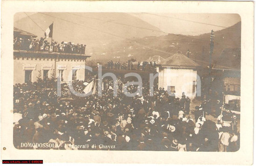 1910 Geo Chàvez funerali trasvolatore Alpi, Blériot XI 1910 Geo Chàvez funerali trasvolatore Alpi, Blériot XI